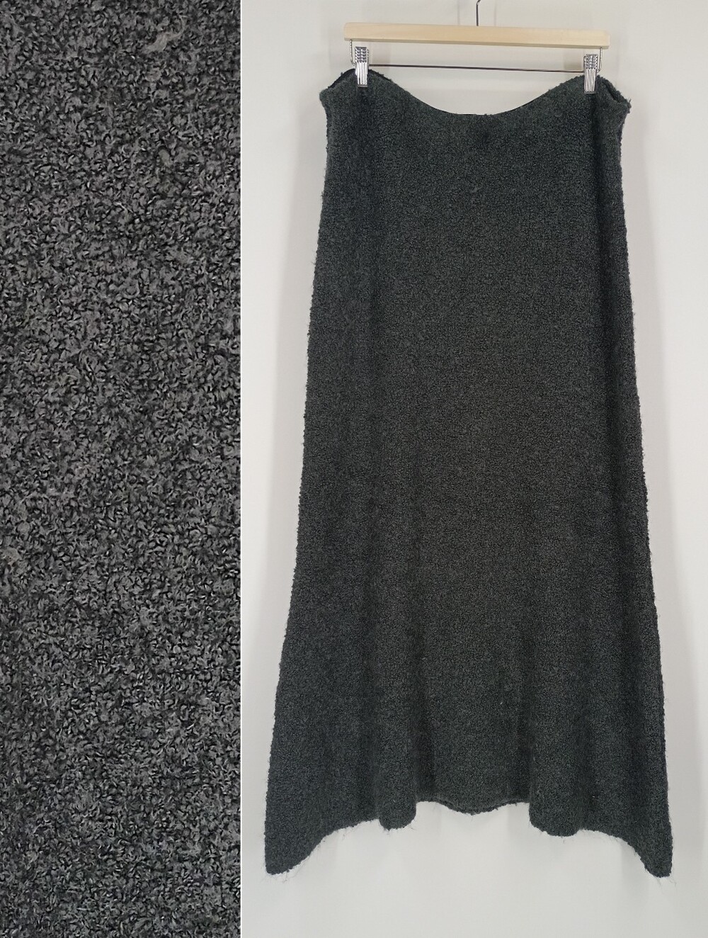 Ricki's Textured Knit Pull On Midi Skirt